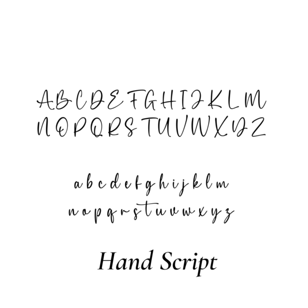 Hand script