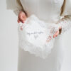 Nottingham Lace Handkerchief – Any message embroidered up to 100 characters
