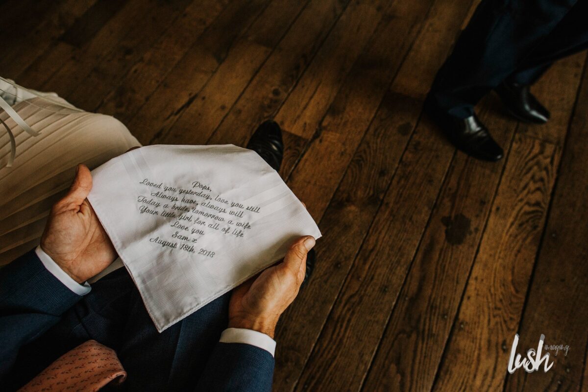 Father of the Bride Handkerchief
