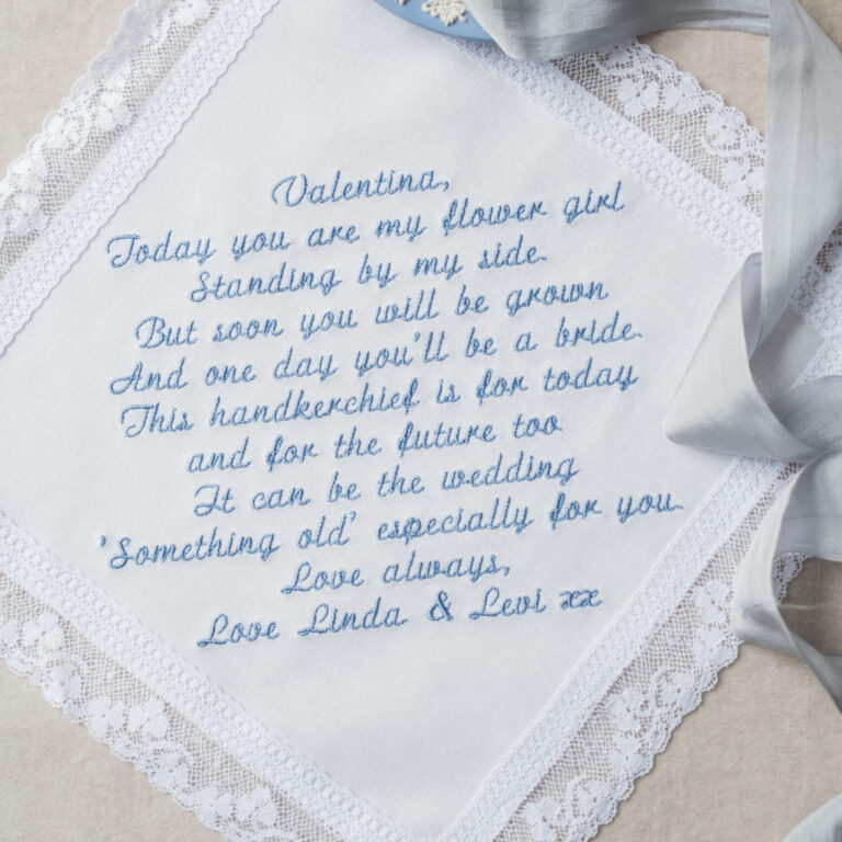 Flower girl Handkerchief