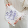 personalised bride handkerchief