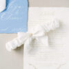 silk wedding garters