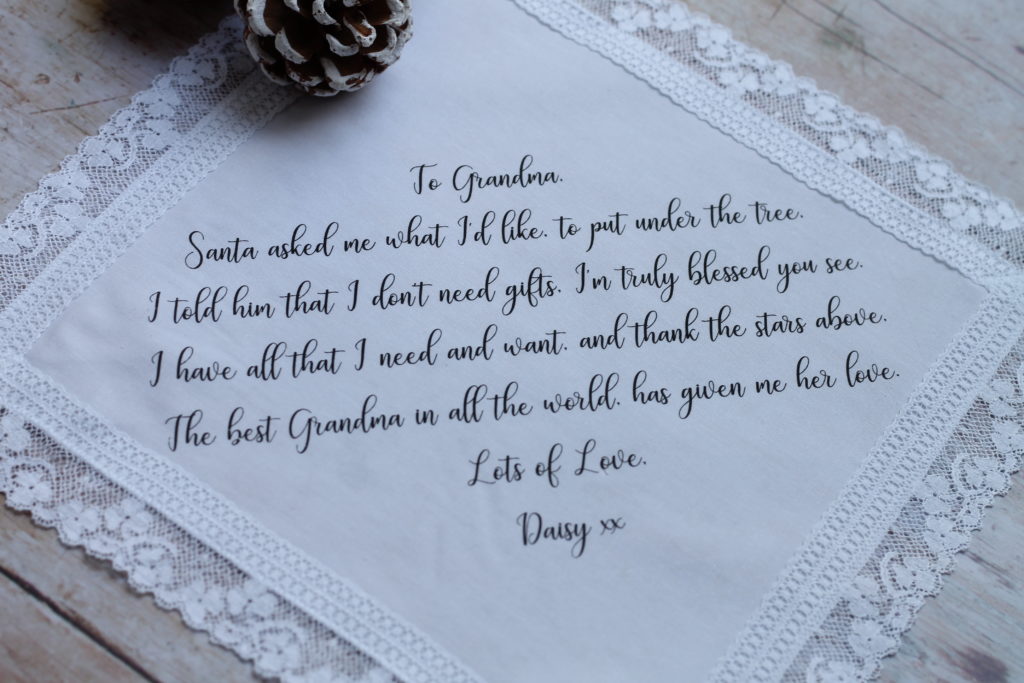 personalised grandma christmas gift idea