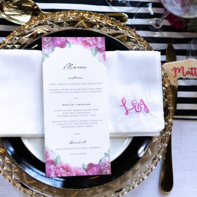 How to Personalise your Wedding Table Decorations