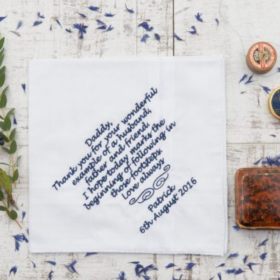 Step by Step Guide of How to Buy our Personalised Handkerchiefs