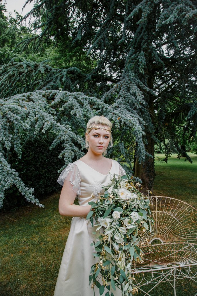 Elegant Grecian Wedding Inspiration with Custom Linen Napkins