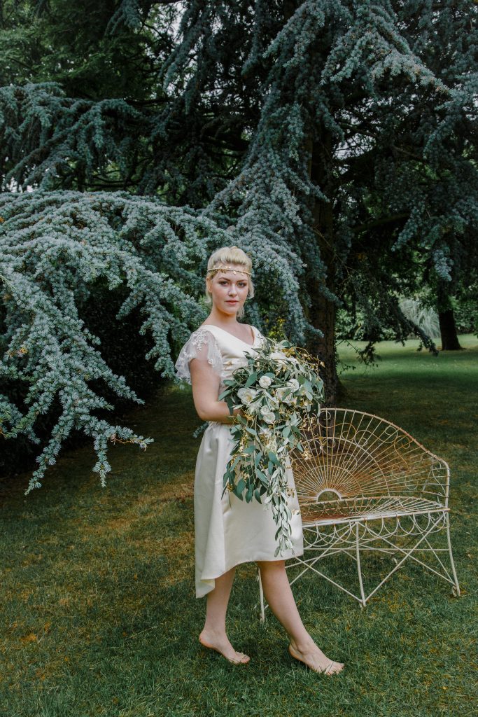Elegant Grecian Wedding Inspiration with Custom Linen Napkins