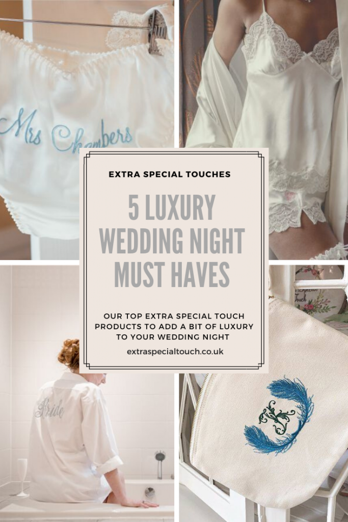 5 Extra Special Touch Luxury Must Haves For Your Wedding Night
