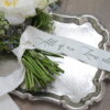 Personalised bouquet ribbon