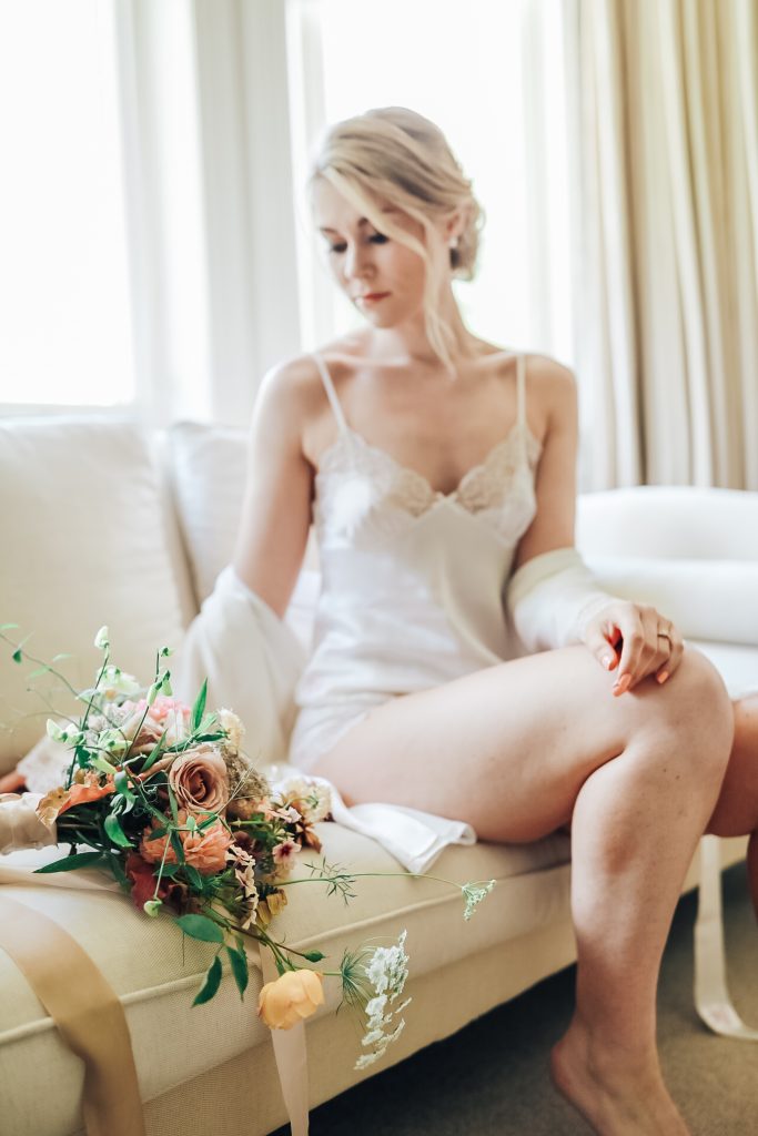 Romantic Wedding Inspiration With Extra Special Touch Bridal Lingerie