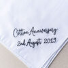 Personalised Cotton Anniversary Gift