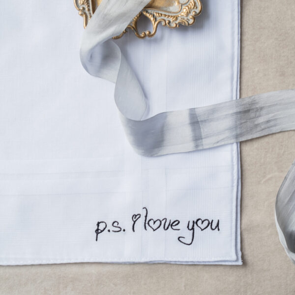 I love you handkerchief