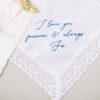 Personalised ladies handkerchiefs