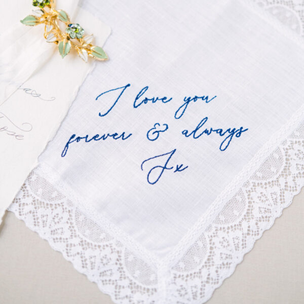 Brides Wedding Handkerchief