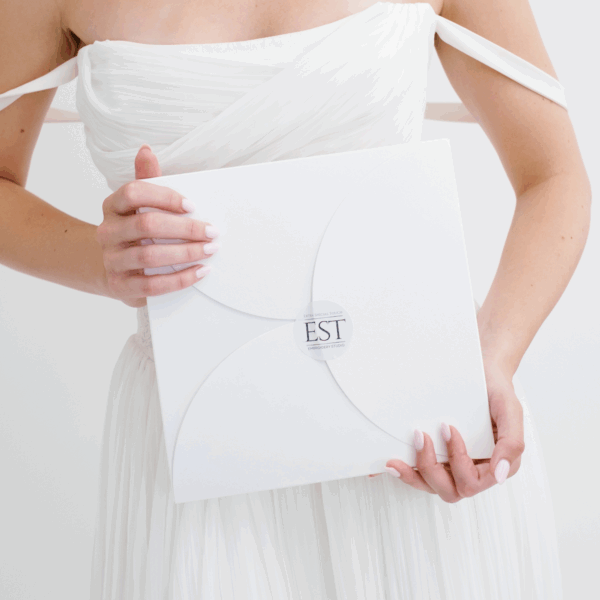 White Handkerchief Gift Box