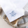 Fancy Monogram Wedding Handkerchief