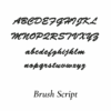 Brush script