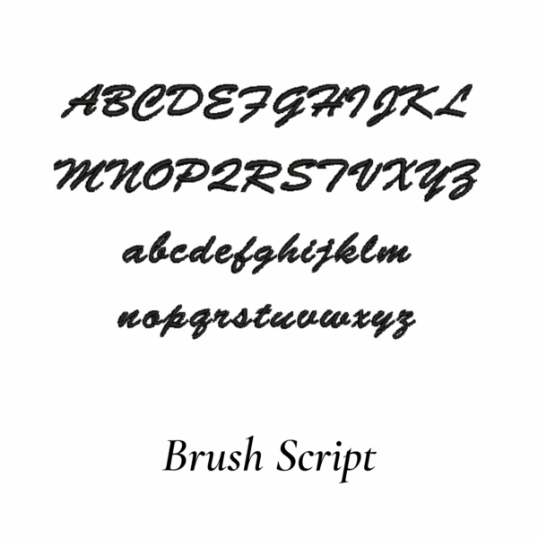 Brush script