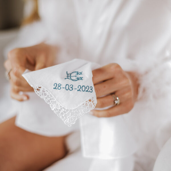 Bride Wedding Handkerchief