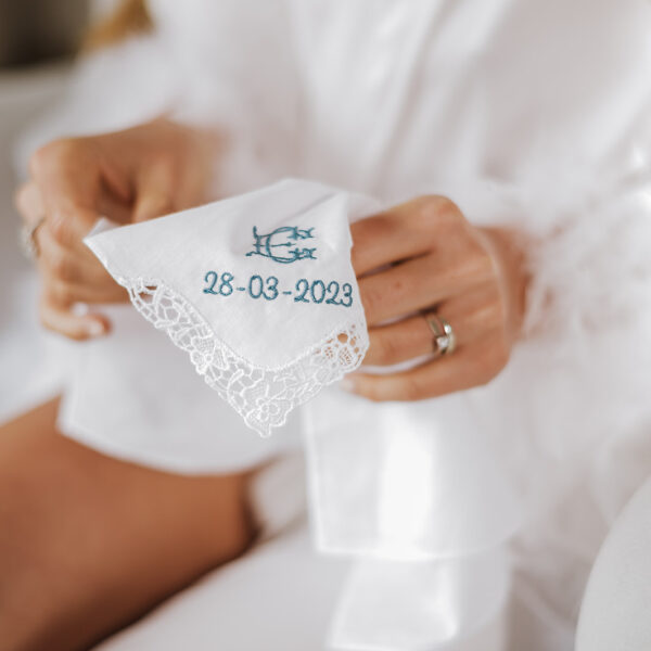 Bride Wedding Handkerchief