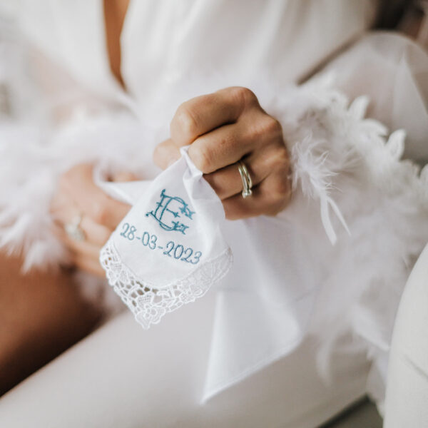 Bride Wedding Handkerchief