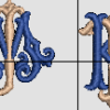 monogram hankie