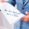 Luxe Cotton Mens Handkerchief – Any Message Embroidered up to 150 Characters Mens handkerchief your own words