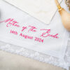 Mother of the Bride handkerchief