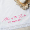 Mother of the Bride handkerchief