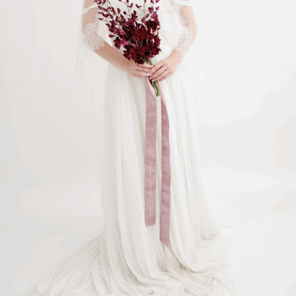 Personalised Bouquet Ribbon Satin