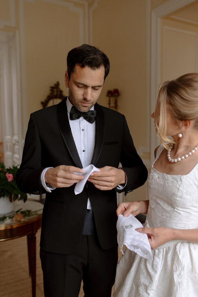 Personalised Wedding Details - Embroidered Hankies & Bouquet Ribbons You’ll Love