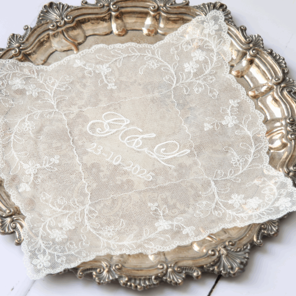 Our New Net Lace Hankies - The Bridal Must-Have and Heirloom Piece