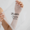 Net & Nottingham Lace Handkerchief - Happy Tears Handkerchief