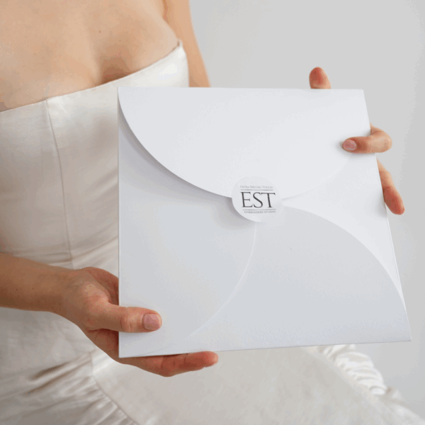 Net &Nottingham Lace Handkerchief in gift box