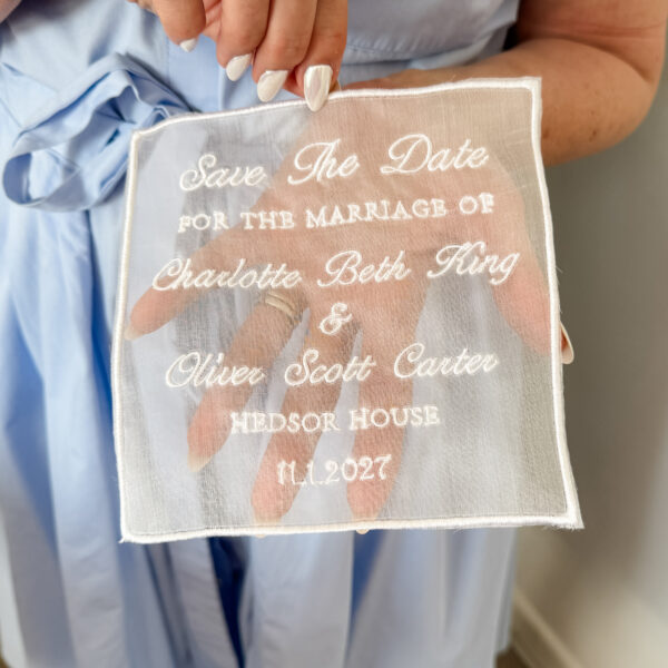 Sheer Wedding Invitations