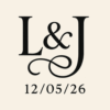wedding monogram