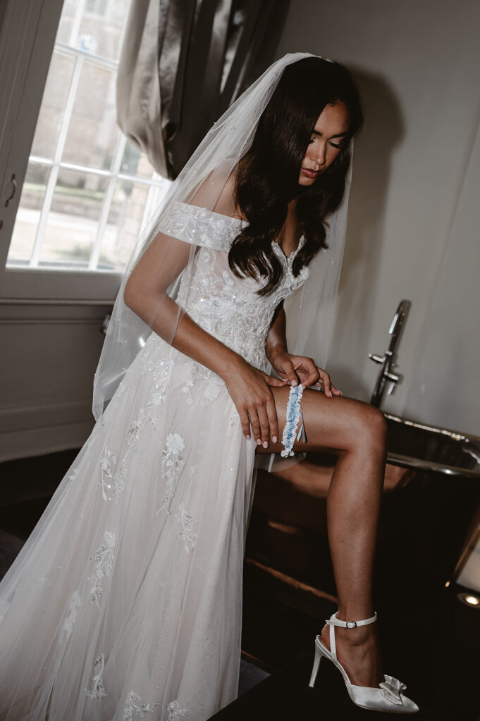 Chic Bridal Prep Photography Ideas at Poets House