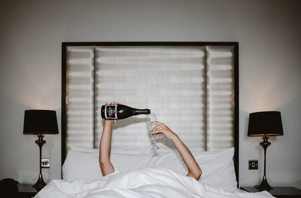 Chic Bridal Prep Photography Ideas at Poets House