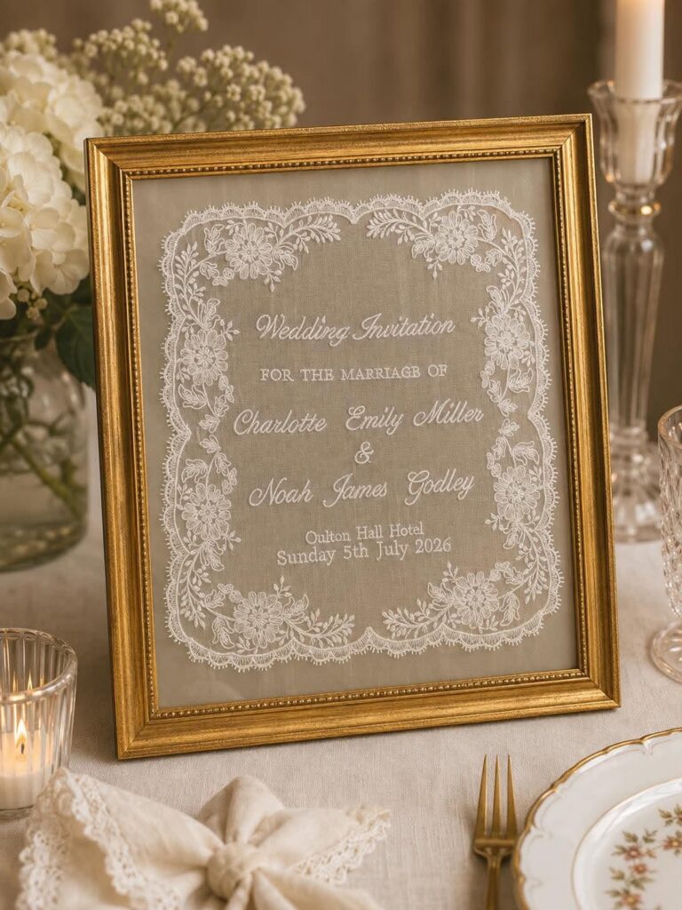 Why Choose Embroidered Wedding Invitations?