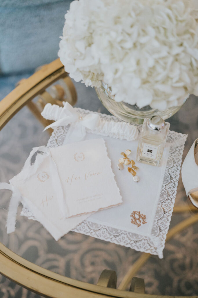 Monogrammed Hankies: The Perfect Personalised Wedding Detail