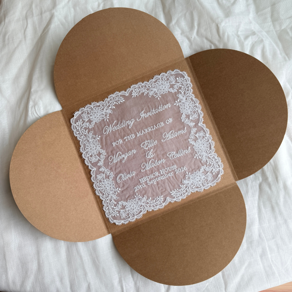 Why Choose Embroidered Wedding Invitations?