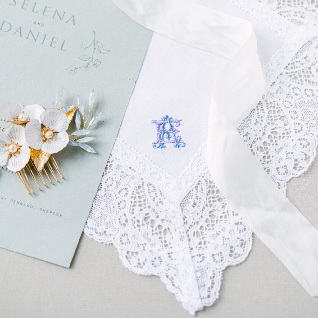 Monogrammed Hankies: The Perfect Personalised Wedding Detail