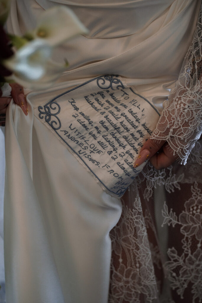 Bespoke Wedding Details For a Personalised City Celebration 