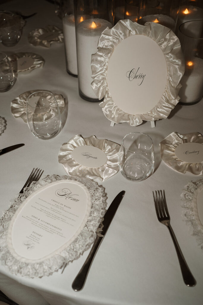Bespoke Wedding Details For a Personalised City Celebration 