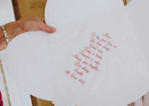 Personalised handkerchiefs for mother of the bride gift ideas for Mothers of the Bride gift ideas for Mothers of the Bride Personalised handkerchiefs for mother of the bride